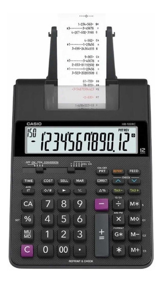 CALCULADORA ELET. C/BOB. CASIO